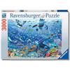 Ravensburger Puzzle 3000 Pezzi Variopinto Mondo Subacqueo - Puzzle Adulti +14 anni, 121 x 80 cm, Puzzle per Adulti per Esperti, Collezione 3000 Pezzi, Idee Regalo