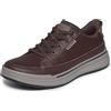 Skechers Uomo Sterling Hansel Slip-In ALLENATRICE, Luggage Leather / Synthetic, 47.5 EU