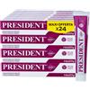 President KIT 24 Dentifricio Profi Clorexidina 0,20% Azione intensiva