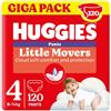 Huggies Little Movers Mutandina Taglia 4, 120 Pannolini Disney