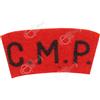 esercito britannico CMP titoli da spalla - WW2 Riproduzione Militare Polizia