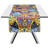 Excelsa Acapulco Runner da Tavolo, 60% Cotone, 40% Poliestere, Cm. 45 x 140, Multicolore