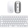 Apple Magic Mouse 2 + Magic Keyboard (2a Generazione) con batteria integrata (Ricondizionato) - Tedesco - Ottimo