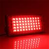 MODOAO Luci di inondazione per esterni, 50 W, 4800 lm, LED rosso, IP66, impermeabile, per cortile, giardino, garage, prato, corte