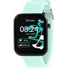 Tikkers Kids Series 13 smartwatch con fitness tracker, sveglia, fotocamera, connessione GPS, cardiofrequenzimetro, contapassi, touch screen, cinturino in silicone blu