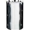 Alessi BM04 B Barkroll Portarotolo da cucina in acciaio colorato Nero