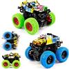Shayson Monster Truck, Macchinine per Bambini 2 3 4 anni, 2 Pezz Macchina Giocattolo per Bambini con Rotazione a 360 Gradi, Macchine Camion Giocattolo per Bambini Regalo