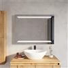 Parama Specchio led rettangolare 60x80cm reversibile anti-appannamento luce calda, neutra e fredda | Deneb
