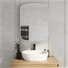 Parama Specchio led 50x90cm luce calda, neutra, fredda e funzione anti-appannamento| Mira