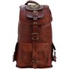 Fatto a mano Zaino borsa in pelle 20" capra nuovo design zaino vintage viaggio uomo