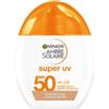 GARNIER Ambre Solaire Super UV UV-Water-Fluid Glow LSF 50 Gel solare 40 ml