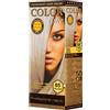 COLOR TIME | Tinta Permanente in Gel Colore Biondo Freddo 85 | Arricchita con Gelatina Reale e Vitamina C | Colorazione Permanente per Capelli | Copre i Capelli Bianchi | 100 ML