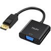 TSUPY Displayport VGA 1080p Full HD Connettori placcati Oro Cavo DP Maschio a VGA Femmina per PC, computer portatile, schermo proiettore TV, ASUS, Lenovo, HP, Dell