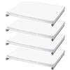 NQEUEPN 4pz Tamponi per Molatrice per Vernice, Ricariche per Tamponi per Molatrice per Pareti Nylon Paint Edger Replacement Pads Accessori per Pittore di Angoli e Strumento Verniciatura di Rifiniture