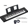 YAMAHA NP15 Piaggero Bk TASTIERA DIGITALE 61 TASTI STILE PIANO con PEDALESUSTAIN