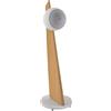 Cabasse Baltic 5 bianco su piede rovere naturale - Diffusore da scaffale, 3, 250 W, Bass-reflex, 8 ohm