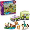Lego friends 42695 - rimorchio per cavallo e puledro