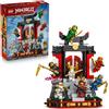 Lego ninjago 71866 - display ninja 15° anniversario