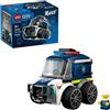 Lego city 60481 veicoli - suv della polizia
