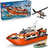 Lego city 60504 - motoscafo di soccorso guardia costiera