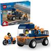 Lego city 60491 - trasportatore di moto