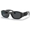 Versace Occhiali da Sole THE CLANS VE 4361 Black/Dark Grey 53/18/140 unisex