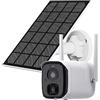 VicoHome CG522-S5-SOLAR Telecamera IP WiFi 4 MP con batteria e pannello solare, PIR e sirena - VicoHome