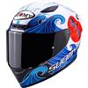 SUOMY Casco Integrale SUOMY TRACK-1 WAVES - (White)