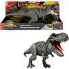 Mattel Mattel Jurassic World La Rinascita, T-Rex Divoratore Giurassico, dinosauro con lingua attiva, morso continuo, luci e suoni, gioco digitale, JGB50