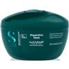 Alfaparf semi di lino reparative mask - maschera ristrutturante intensiva per capelli danneggiati e sfibrati da medi a grossi