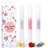 Makartt Olio Pen per Cuticole e Unghie, 3Pc Nail Oil Nutriente Idratante, Kit Cure Cuticole Crudele e Secche