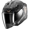 Shark Casco Moto Jet Shark SKWAL i3 JET HELLCAT Mat Nero Cromo Ant