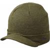 Melegari Berretto di Maglia con Visiera | US Watch cap Delta | Pura Lana | Unisex | Autunno Inverno (Verde Militare)