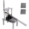MAGIC SELECT Tagliapasta in Acciaio Inox per Patate e Verdure | Tagliapatate Manuale, 2 Lame 10mm e 14mm, Base Antiscivolo, Per Patatine Fritte