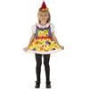 PUZZLEPARTY SRL My Other Me Costume Carnevale Pagliaccetta taglia 12-24 mesi