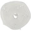 COGEX - Guarnizione di calafataggio adesiva, guarnizione calafataggio porta, guarnizione calafataggio finestra - Silicone - Dimensioni: 5 x 9 mm - trasparente - universale - posa rapida - isola e