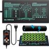 HG Power Tappetino Riscaldante con Termostato, Tappetino Riscaldante Piante per Serra Interna, Tappeto Riscaldante Piante Rettili con Regolatore di Temperatura, Grow Box, 53 cm x 25 cm, 55W