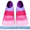 YuLiMirich Pinne da nuoto per bambini, 100% silicone, pinne corte, pinne da allenamento, per bambini, adulti, nuoto, allenamento in acqua libera, snorkeling, immersioni per principianti