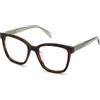 TOUS PLASTIC OPT FRAME MAT: Cellulose acetate_C: SHINY AVERAGE HAVANA D: 140x19 / Female Cura della persona e salute