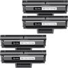 LeciRoba Toner 106A per toner hp 106a W1106A per HP Laser MFP 135a 135w 135wg 135r MFP 137fnw 137fwg 107a 107w 107r (4-Nero)