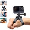TELESIN Aggiornamento Supporto per cinturino da polso Rotante 360° Fascia per Mano compatibile con GoPro Hero 13, 12, 11,10, 9, 8, 7, 6, 5, DJI Action 6 5 Pro 4/3, Ace Pro 2 Ace Pro X5 X4, X3,ONE X2