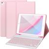 APHBZGE Custodia con tastiera per iPad da 9,7 pollici per iPad 6a generazione 2018, iPad 5a generazione 2017, tastiera Bluetooth per iPad Air 2/1, Pro 9,7, custodia con tastiera iPad di 6a generazione
