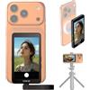 ULANZI VM1 Selfie monitor schermo magentico da 3,97" 4K@60fps per smartphone DP-Ready, 87g, Connessione cablata senza Wi-Fi, Zero Lag, 3-Livelli Luminosità, USB-C Pass-Through 60W, Vlog/Live/Shorts