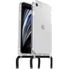 OtterBox Cover React Necklace per iPhone SE (3a/2a gen)/8/7, Trasparente