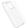 OtterBox Bundle per iPhone 15 Plus cover React Series, testata a norme MIL-STD 810G + protezione schermo vetro Glass, Trasparente
