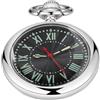 Orologio Analogico Elastico JewelryWe Con Cuore E Zirconi - Quadrante Con Numeri Romani, Regalo Uomo E Donna, Unisex - 2