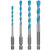 Bosch EXPERT HEX-9 Multi Construction Drill Bit 4pc set 4/5/6/8mm