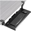 VIVO SUPPORTO-KB05HB Vassoio Tastiera, Nero, Large Keyboard Tray