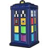 PLITI Spilla a forma di scatola della polizia ispirata al Dr TV Show per i fan del cinema Rose Tyler e Rory Williams, regalo per i fan del film Who TV Show Merchandise, Medio, Acciaio inossidabile