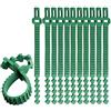 KAHEIGN 10 Pezzi Legami Resistenti Della Pianta, 35cm Cinghie Regolabili Per Cravatte Ad Albero Legami Per Piante Da Giardino Ad Incastro Per Il Supporto Dell'albero Della Rosa Ad Arbusto